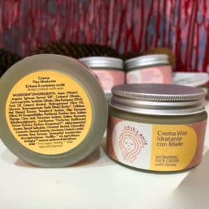 Crema Viso Idratante Con Miele